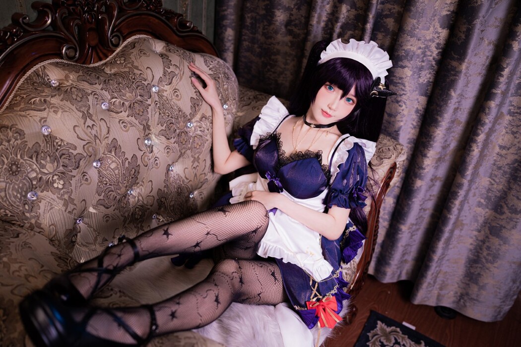 Coser@阿包也是兔娘 Vol.041 莫娜女仆