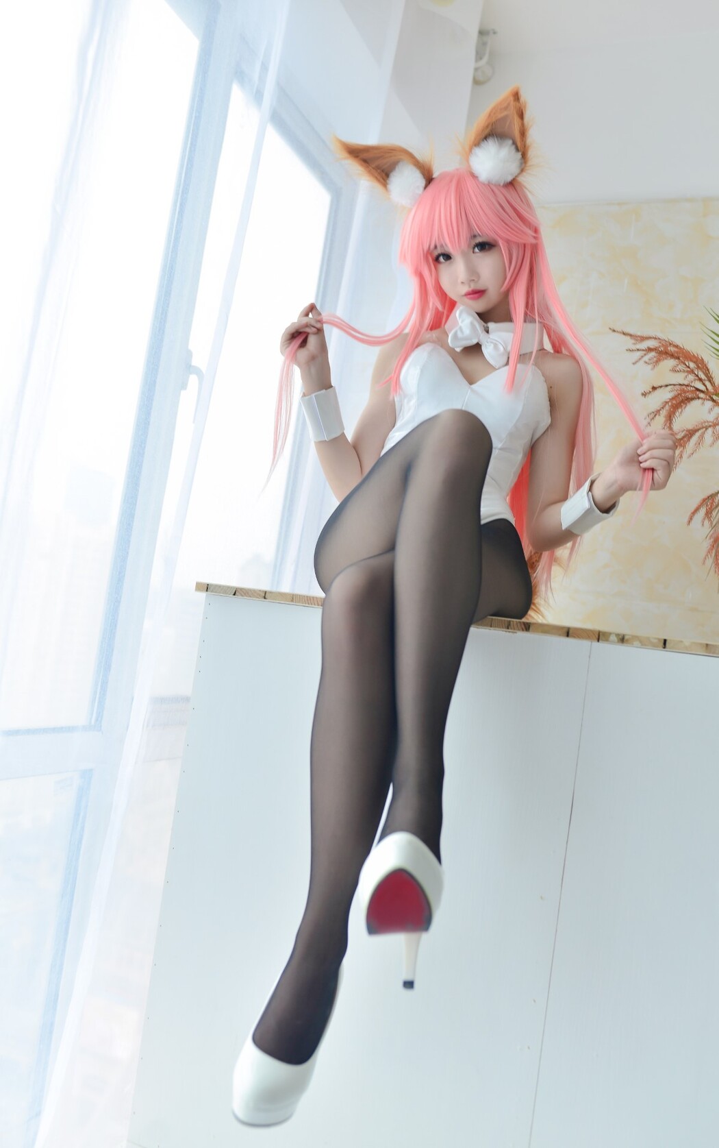 Coser@雪琪SAMA vol.033 玉藻前兔女郎