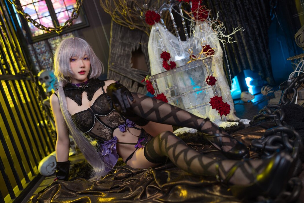 Coser@阿包也是兔娘 Vol.042 午夜瞌睡魔女