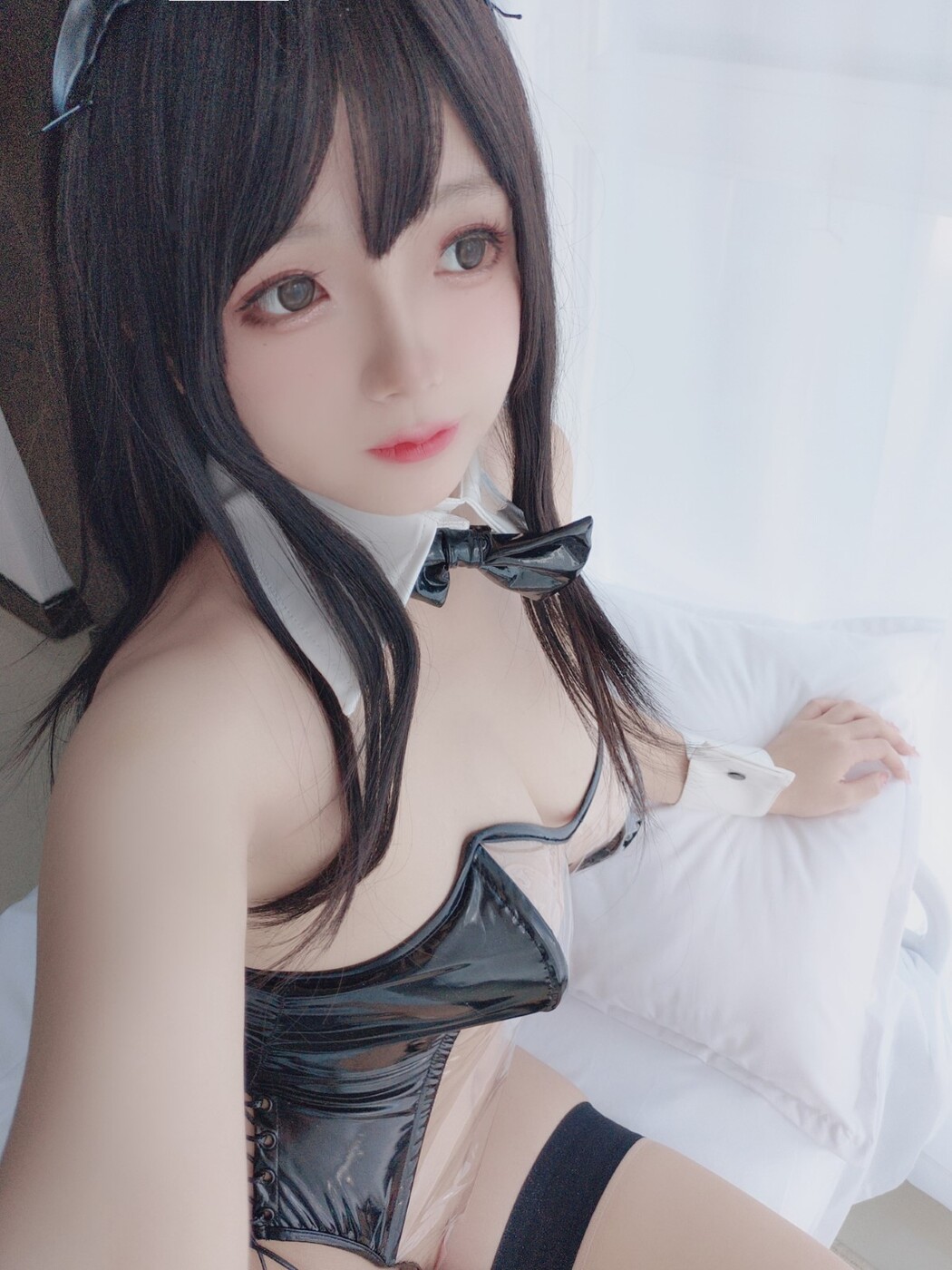 Coser@日奈娇 Vol.047 透明兔女郎