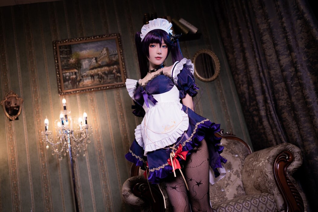 Coser@阿包也是兔娘 Vol.041 莫娜女仆