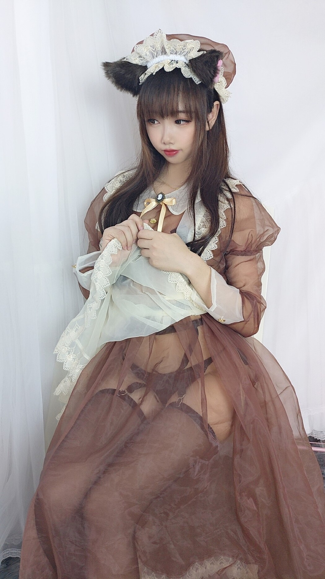 Coser@雪琪SAMA Vol.037 透明女仆