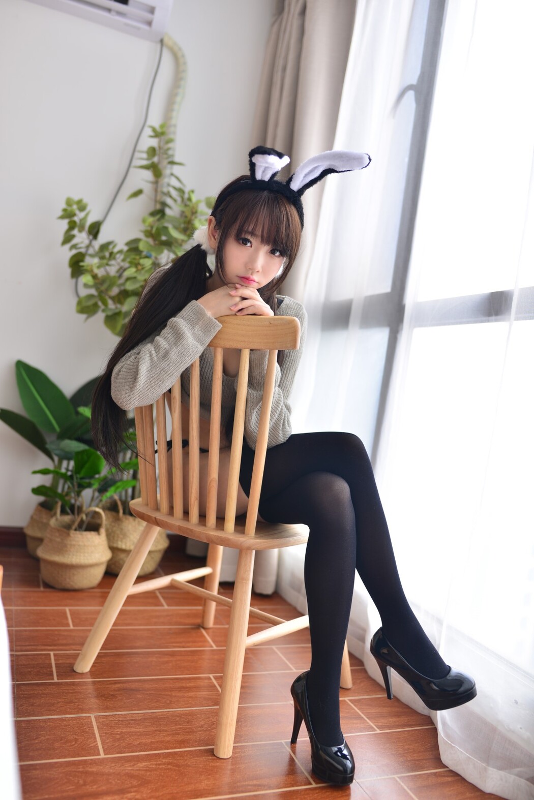 Coser@雪琪SAMA Vol.041 灰兔兔