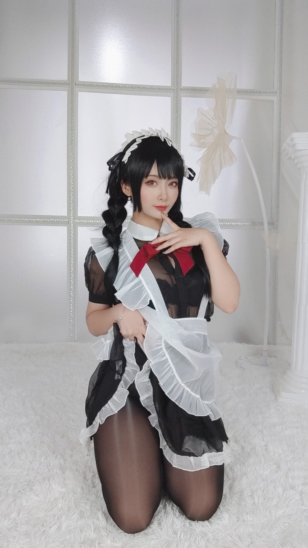 Coser@洛璃LoLiSAMA Vol.016 黑丝女仆