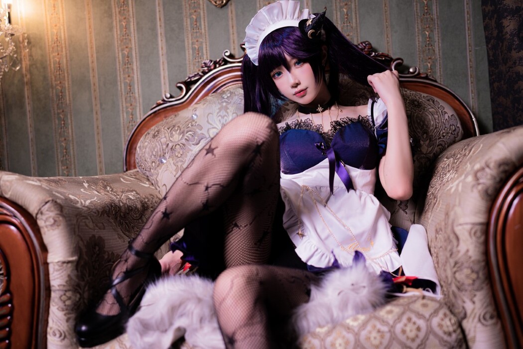 Coser@阿包也是兔娘 Vol.041 莫娜女仆