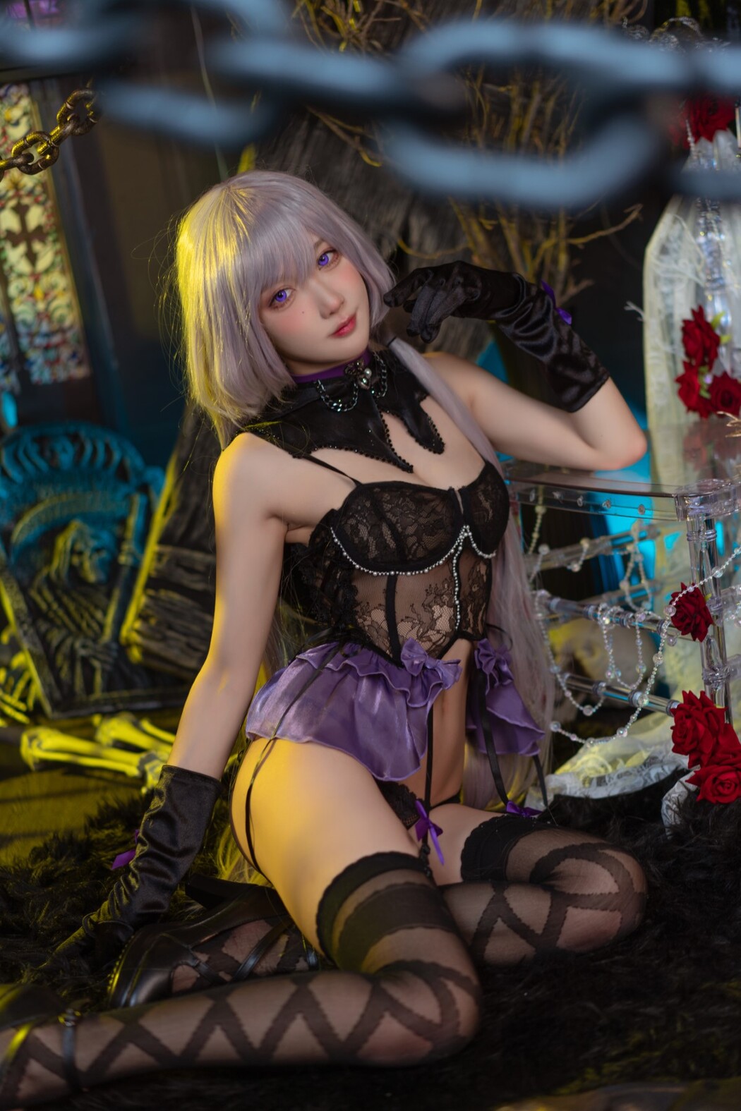 Coser@阿包也是兔娘 Vol.042 午夜瞌睡魔女