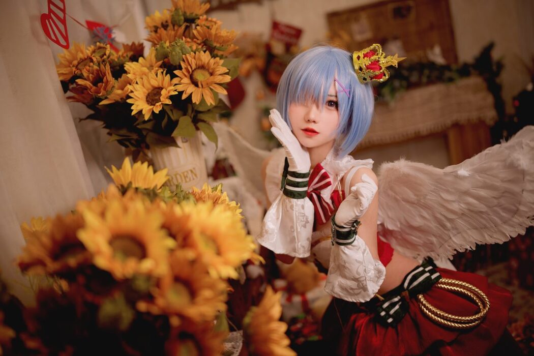 Coser@花柒Hana Vol.003 圣诞蕾姆cos