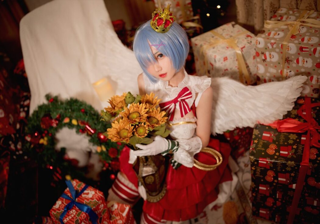 Coser@花柒Hana Vol.003 圣诞蕾姆cos