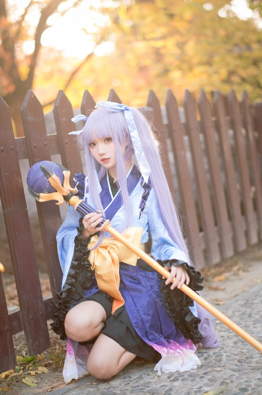 Coser@花柒Hana Vol.012 镜华 小仓唯 cos正片