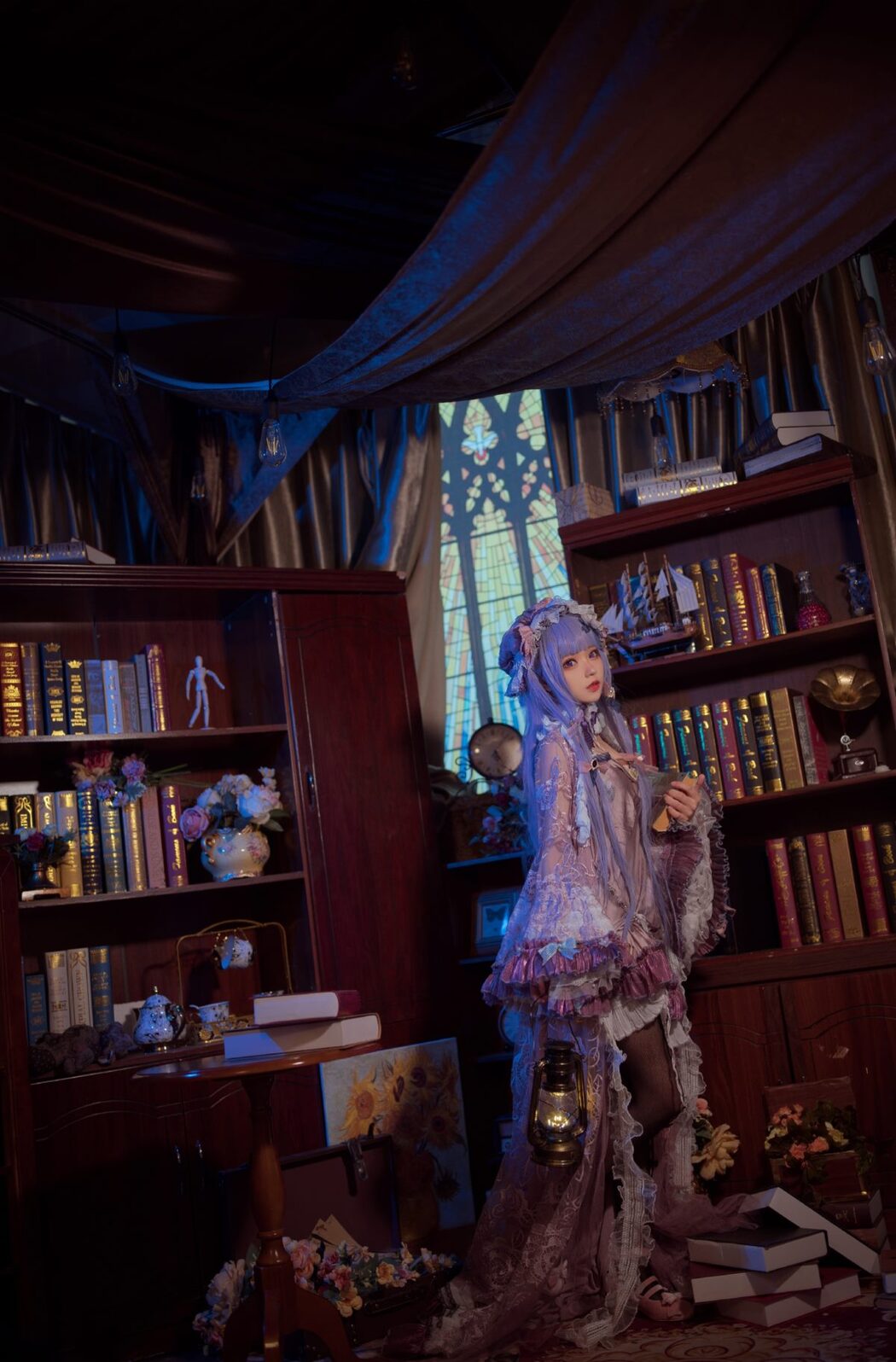 Coser@花柒Hana Vol.010 帕秋莉睡衣