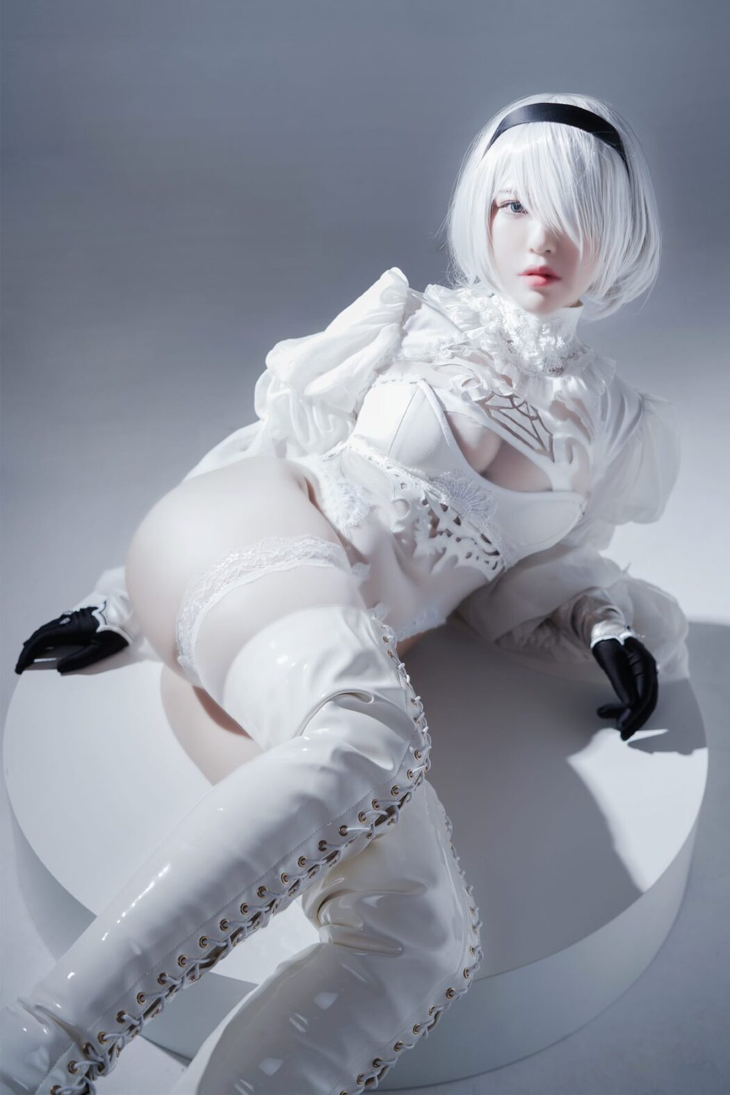 Coser@半半子 Vol.030 Automataヨルハ二号B型 白いドレス