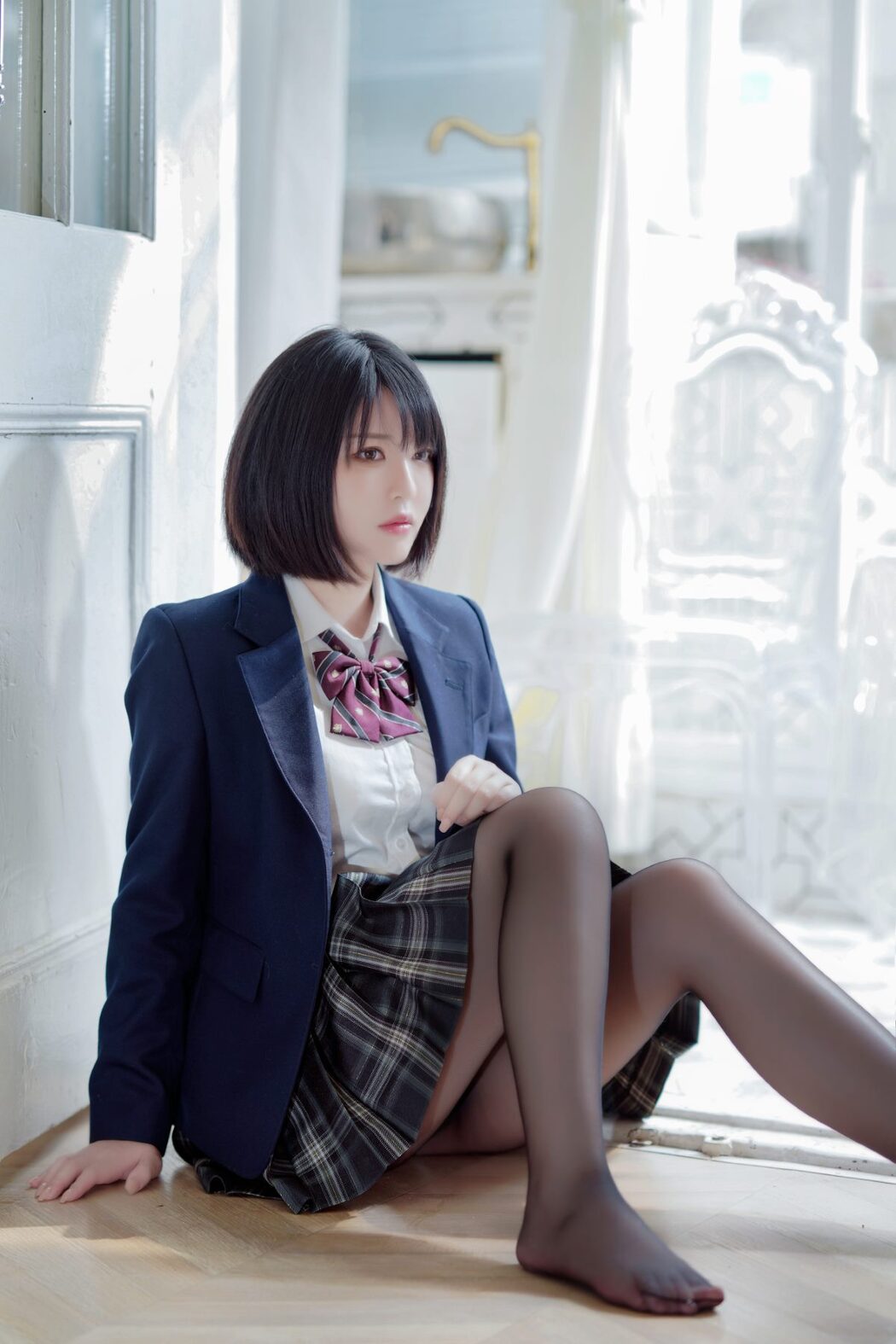 Coser@半半子 Vol.021 彼女の制服姿が好き