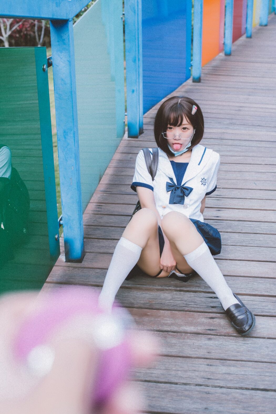 Coser@柒柒要乖哦 Vol.014 乐园JK