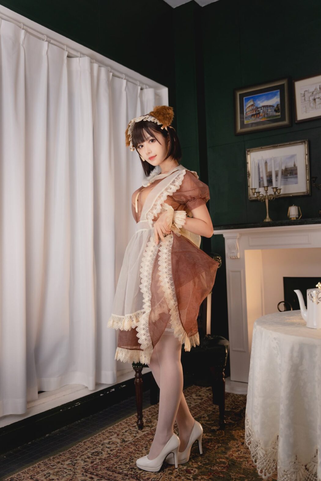 Coser@Shika小鹿鹿 Vol.076 透明女仆