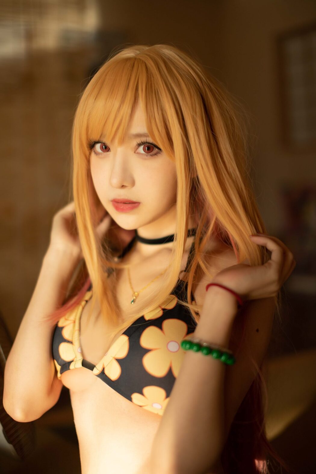 Coser@Shika小鹿鹿 Vol.078 喜多川海梦泳装