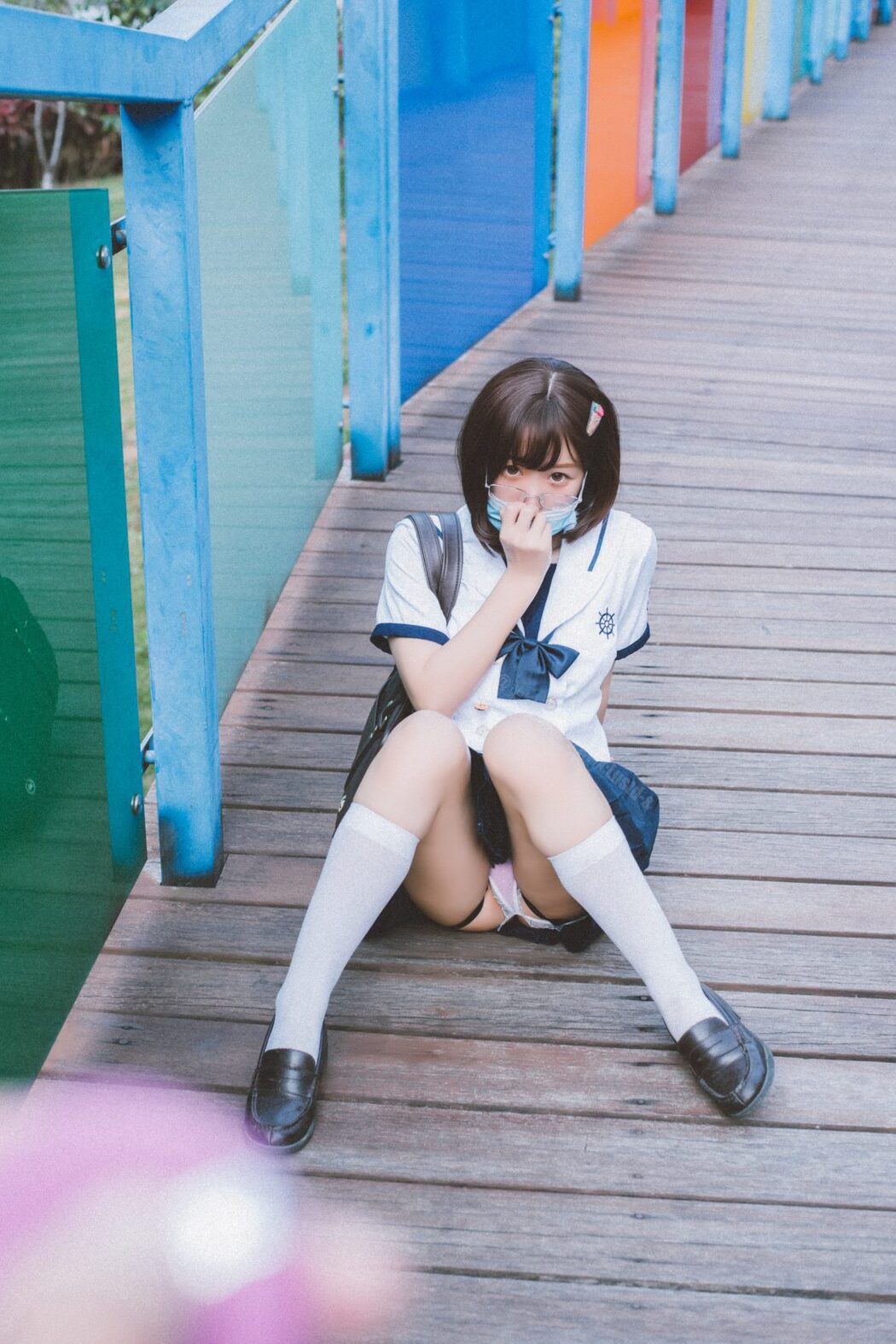 Coser@柒柒要乖哦 Vol.014 乐园JK