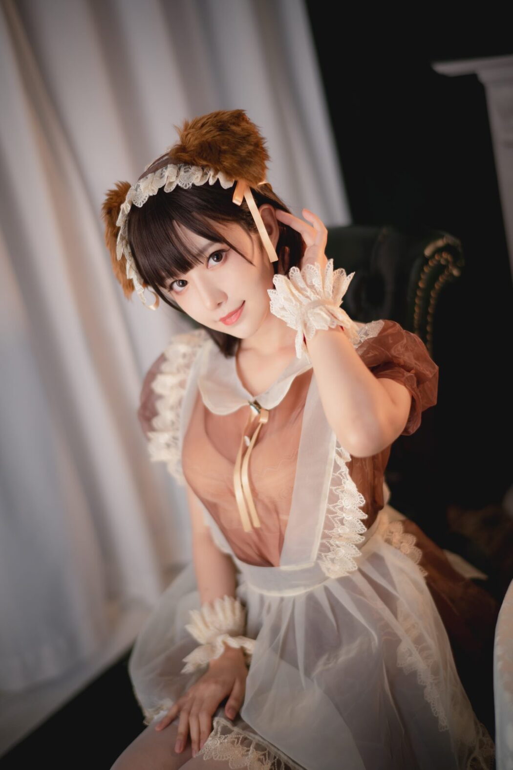 Coser@Shika小鹿鹿 Vol.076 透明女仆