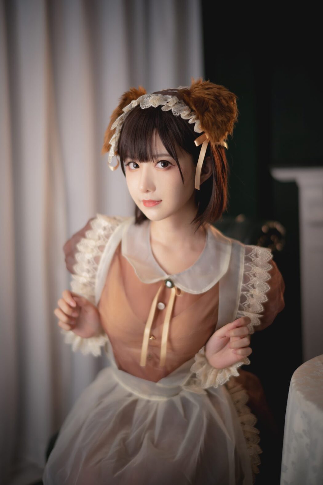 Coser@Shika小鹿鹿 Vol.076 透明女仆