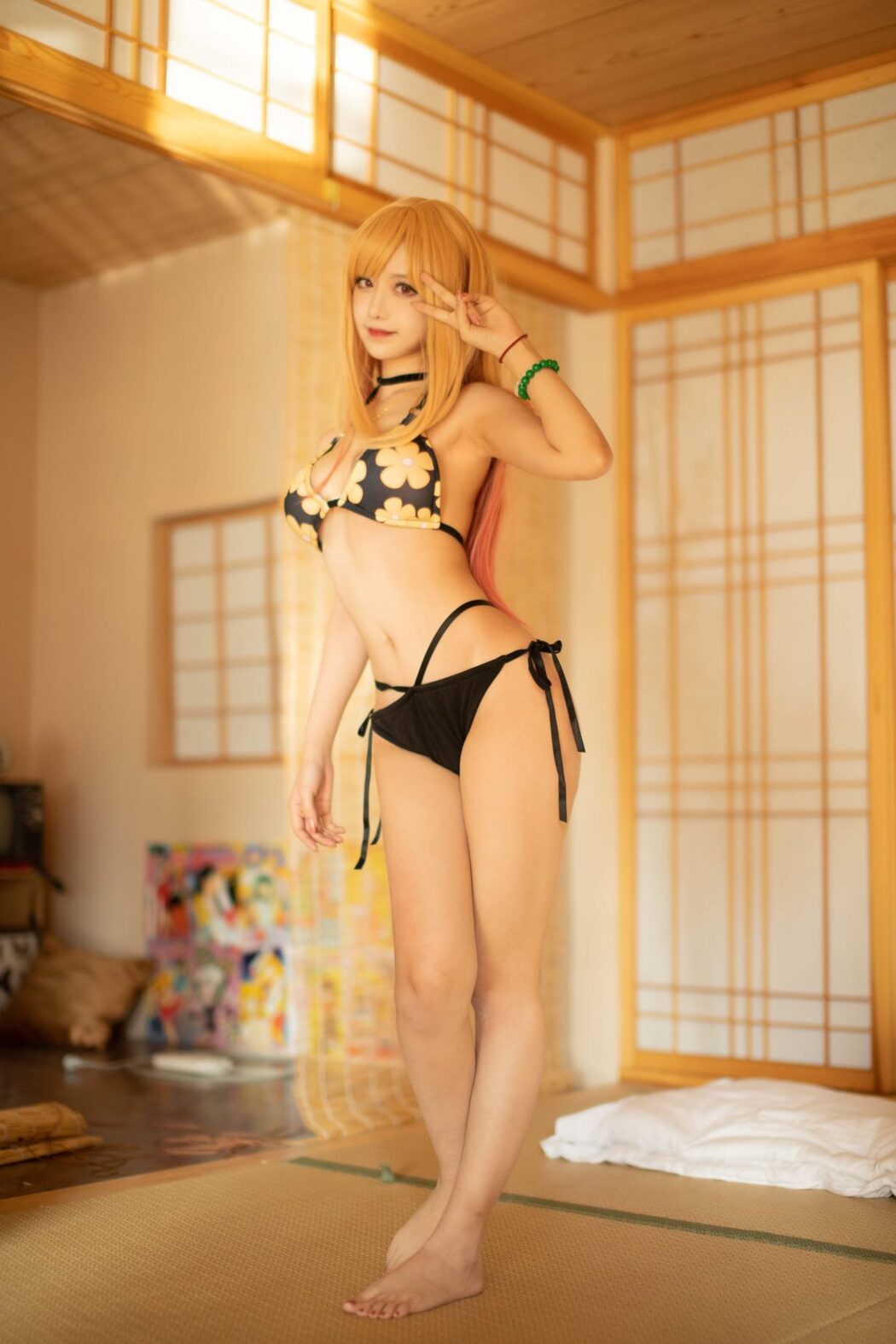 Coser@Shika小鹿鹿 Vol.078 喜多川海梦泳装