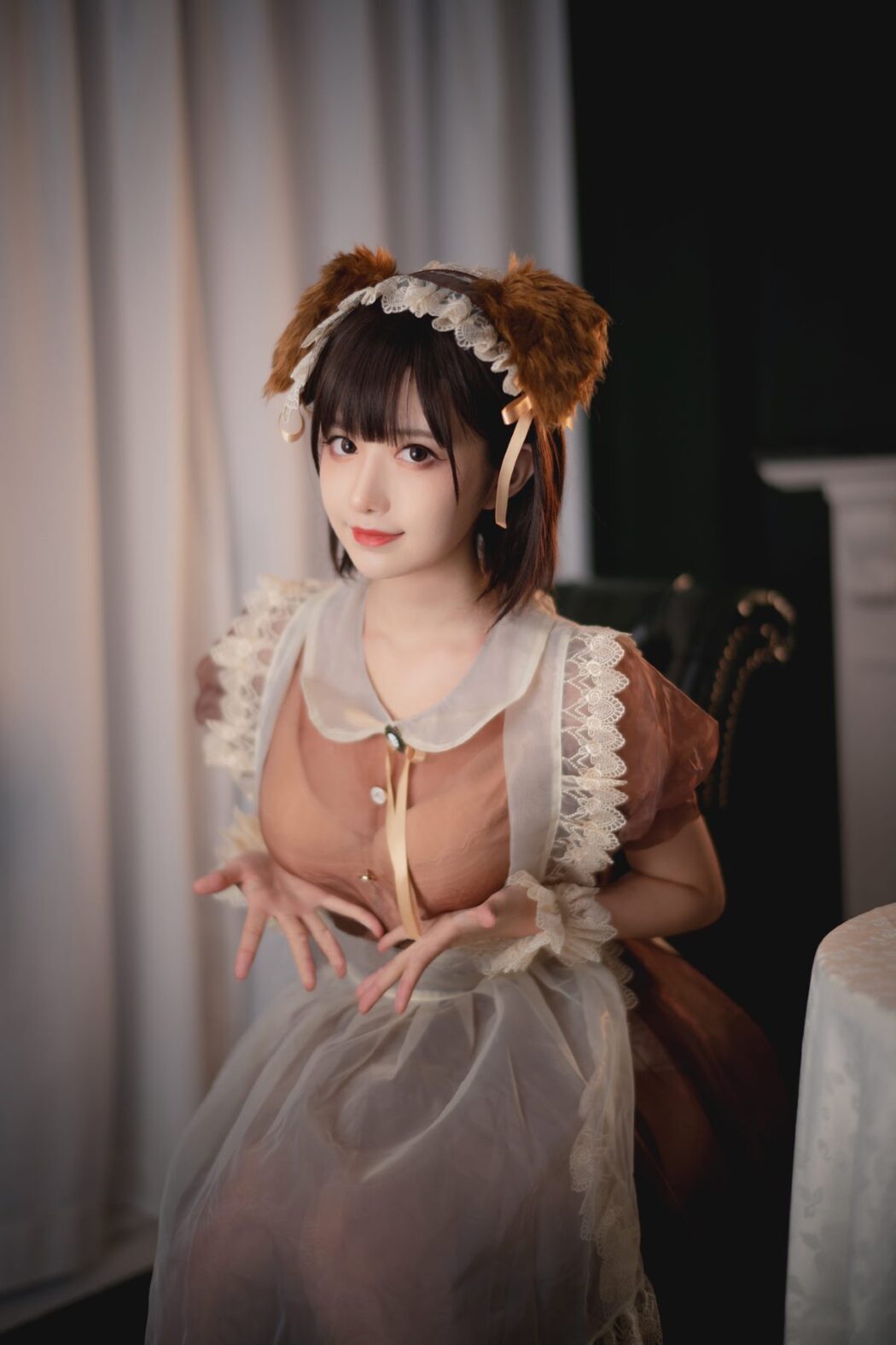 Coser@Shika小鹿鹿 Vol.076 透明女仆