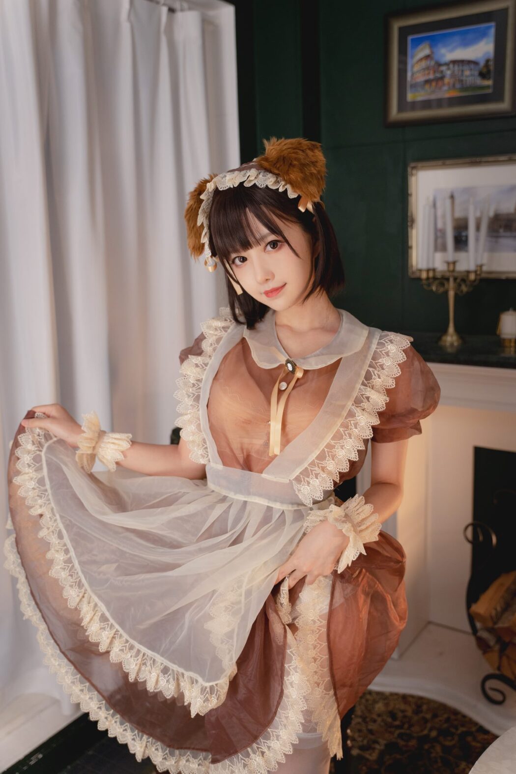 Coser@Shika小鹿鹿 Vol.076 透明女仆