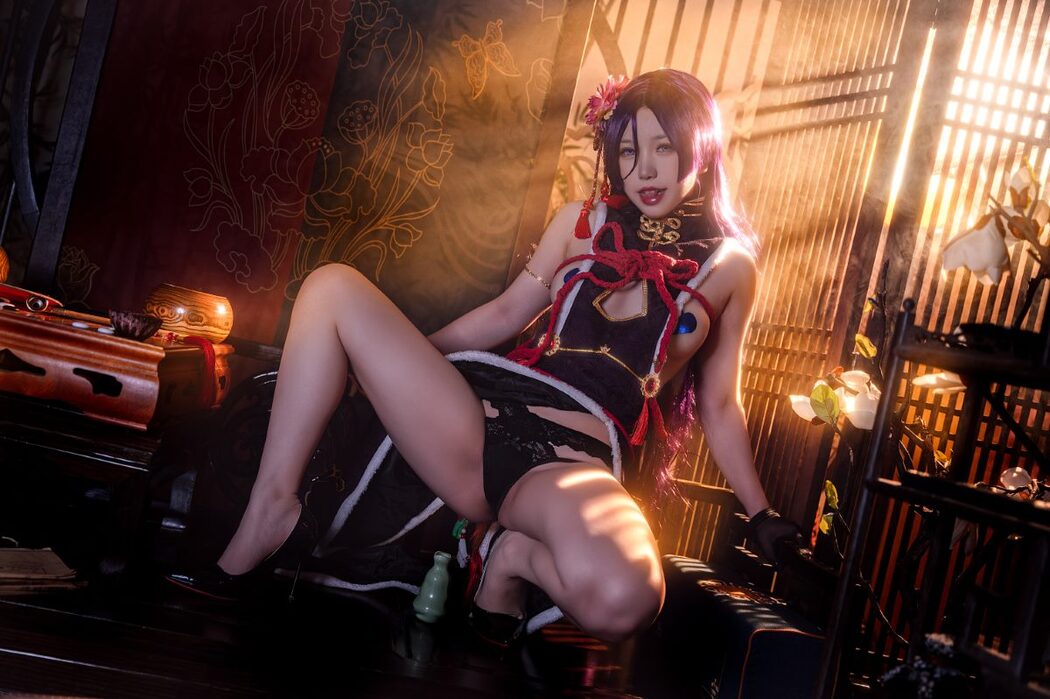 Coser@一北亦北 Vol.017 奶光新春旗袍