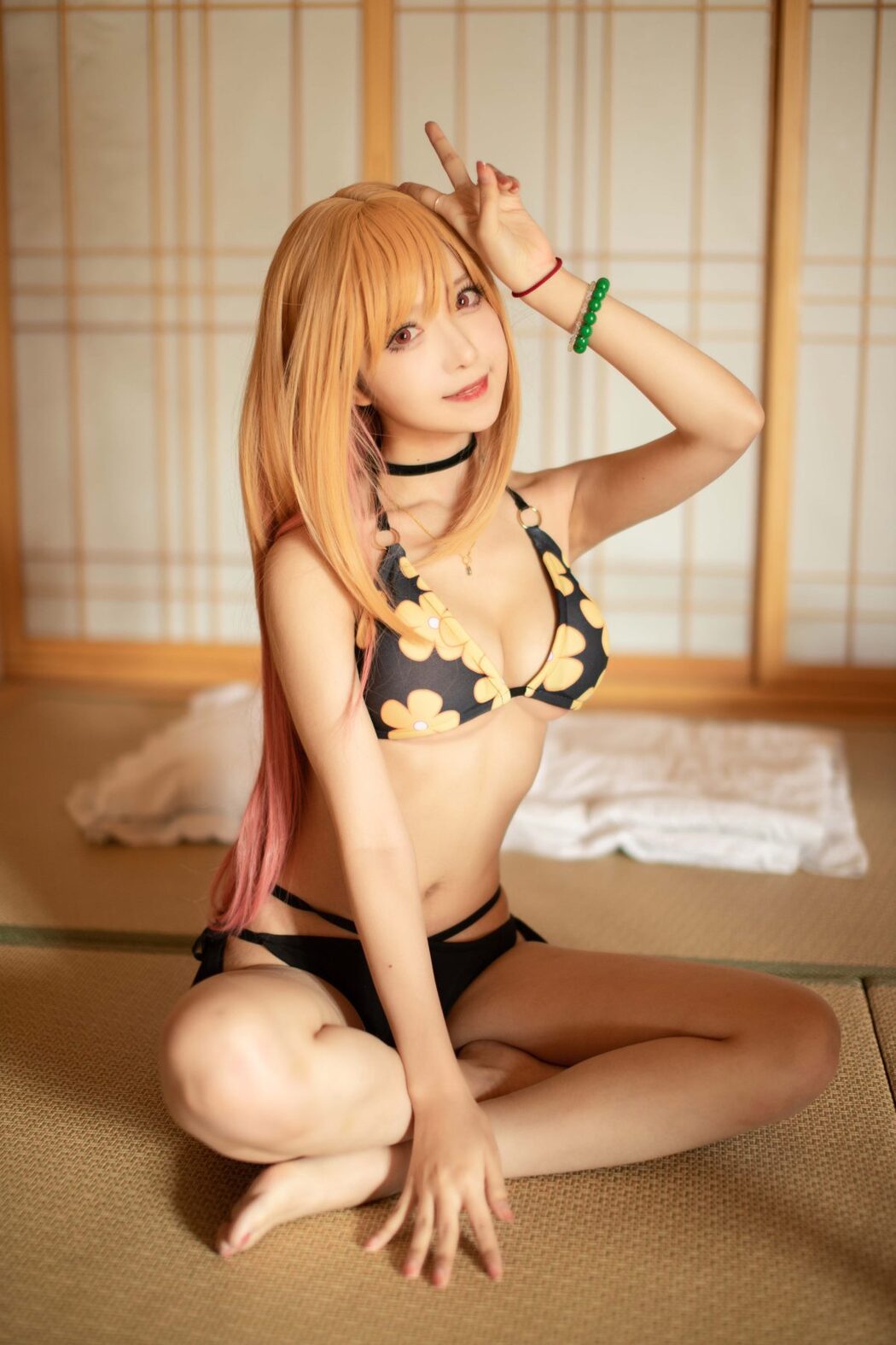 Coser@Shika小鹿鹿 Vol.078 喜多川海梦泳装