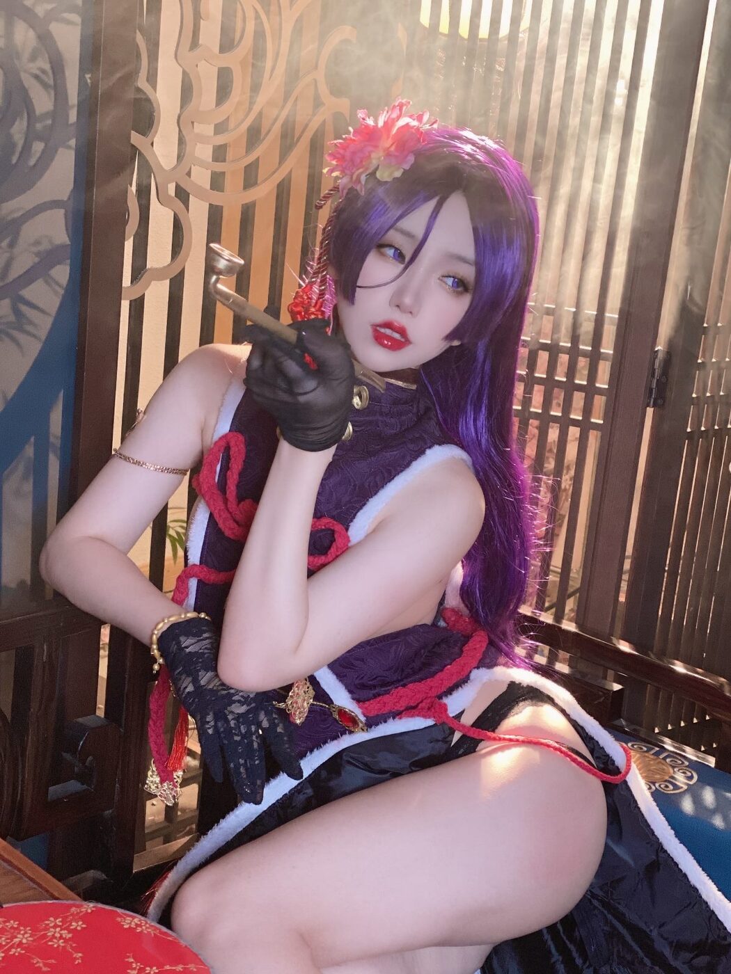 Coser@一北亦北 Vol.017 奶光新春旗袍