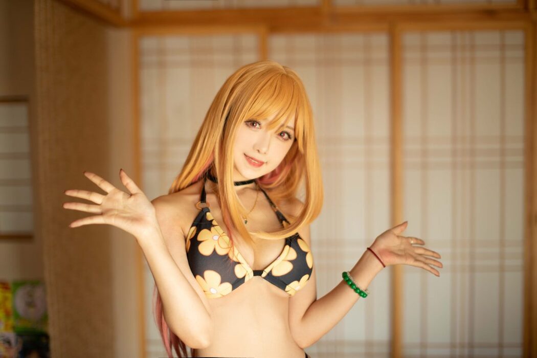 Coser@Shika小鹿鹿 Vol.078 喜多川海梦泳装