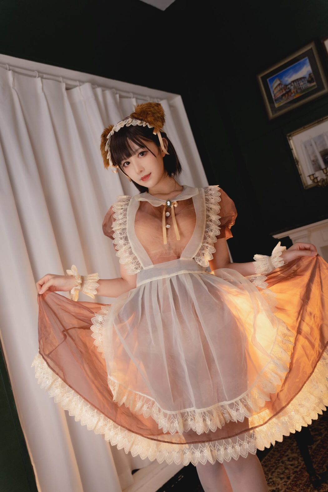 Coser@Shika小鹿鹿 Vol.076 透明女仆