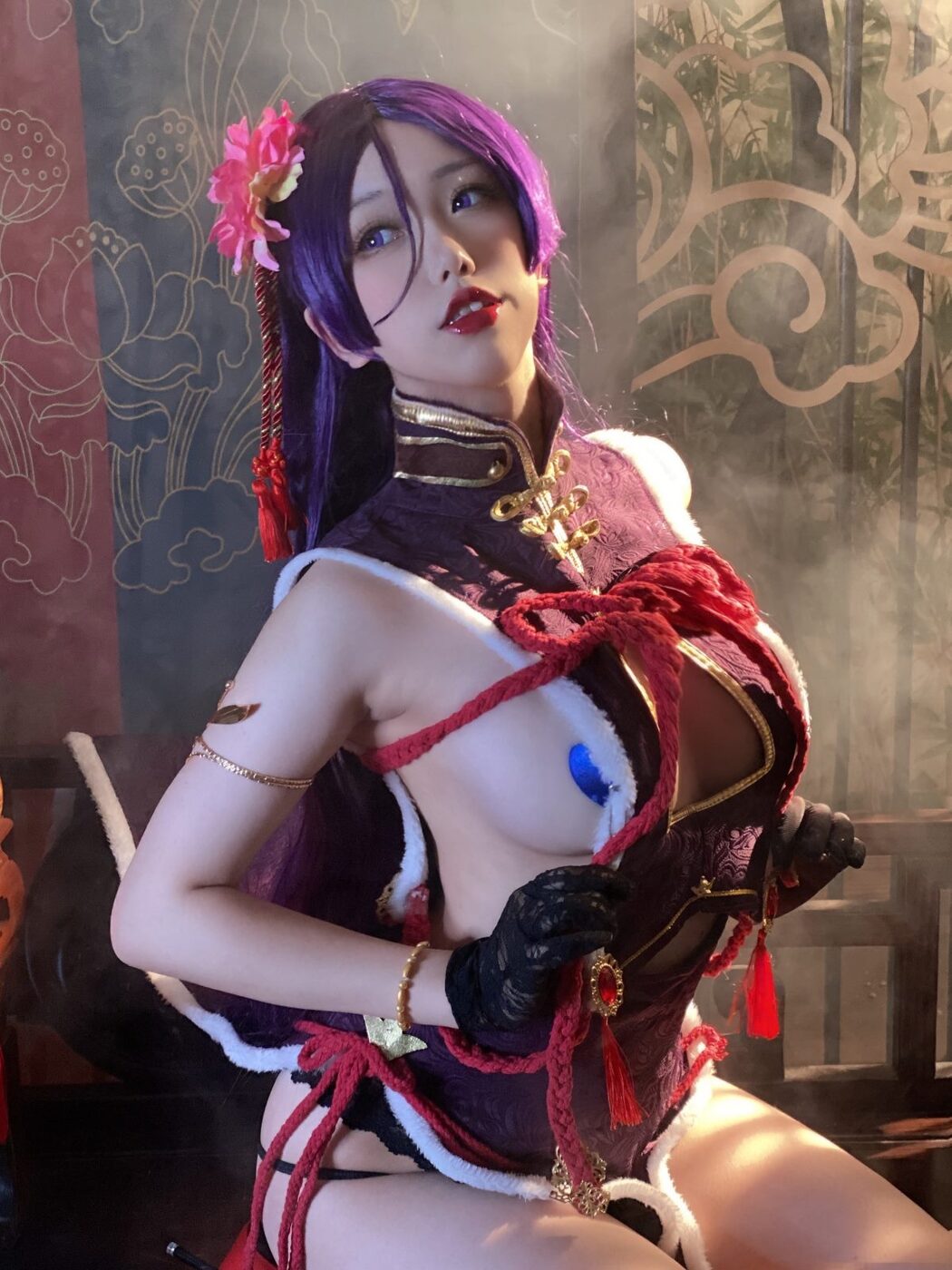 Coser@一北亦北 Vol.017 奶光新春旗袍