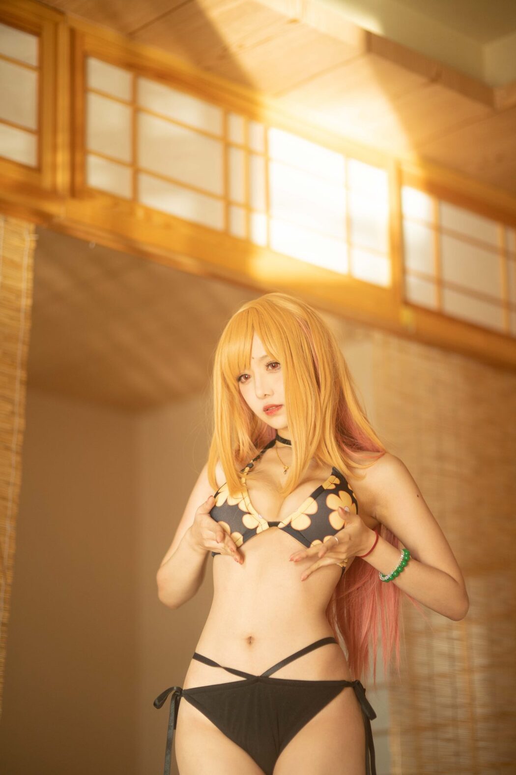 Coser@Shika小鹿鹿 Vol.078 喜多川海梦泳装