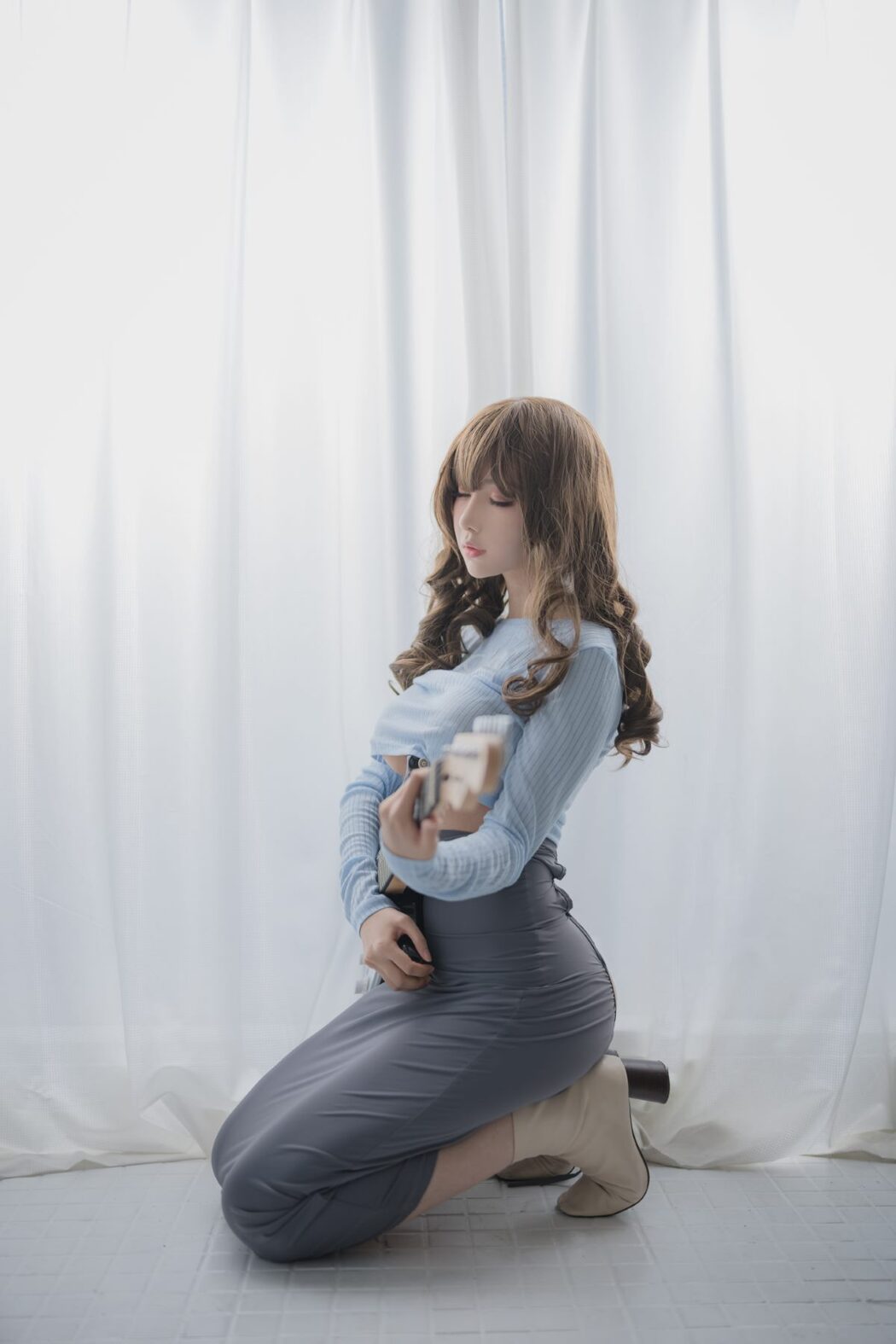 Coser@Shika小鹿鹿 Vol.075 吉他妹妹