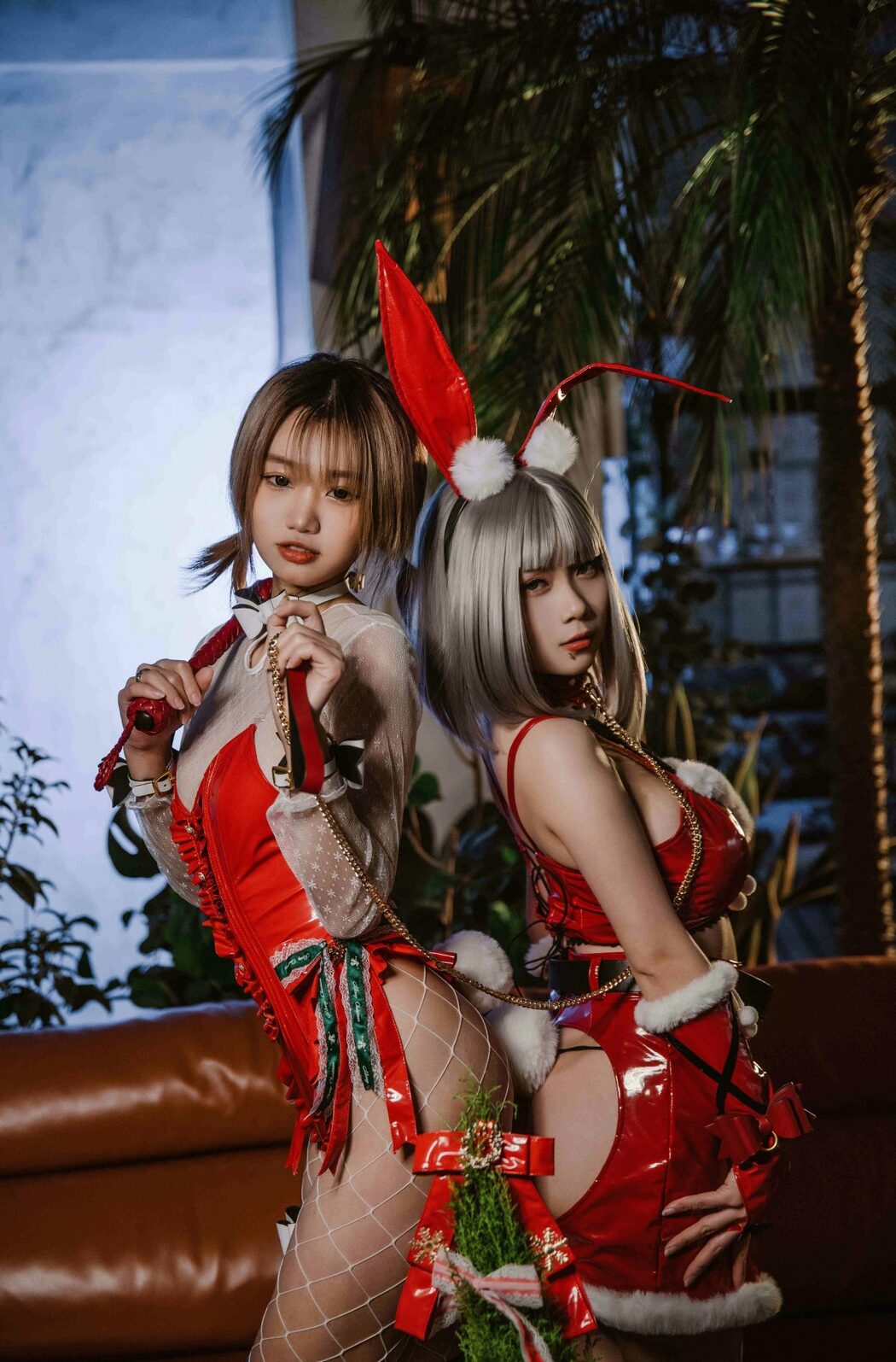 Coser@柒柒要乖哦 Vol.010 2021圣诞双兔