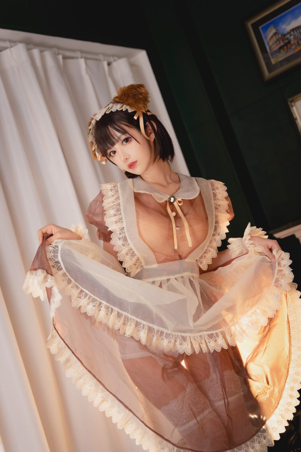 Coser@Shika小鹿鹿 Vol.076 透明女仆