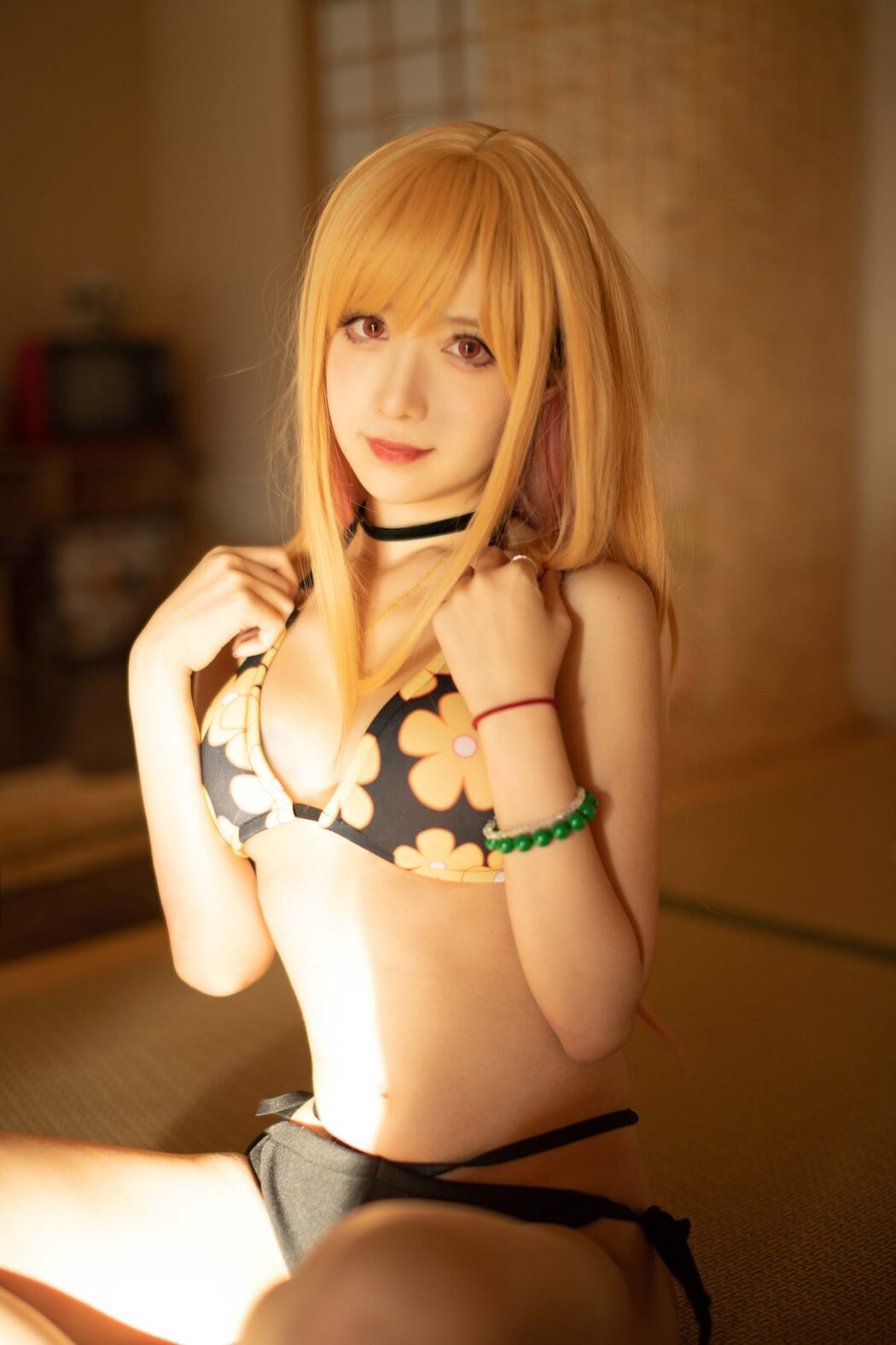 Coser@Shika小鹿鹿 Vol.078 喜多川海梦泳装