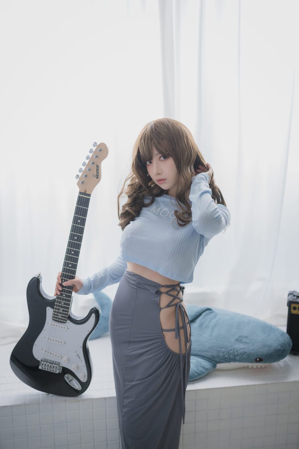 Coser@Shika小鹿鹿 Vol.075 吉他妹妹