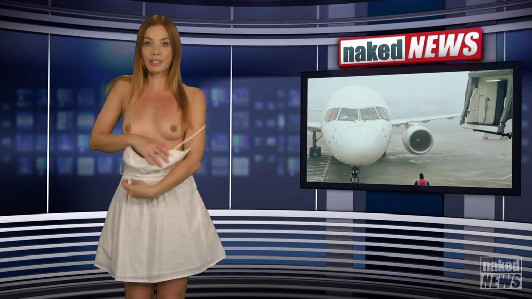 Presenter From Serbia Sara Damjanovic Of The Weather Forecast