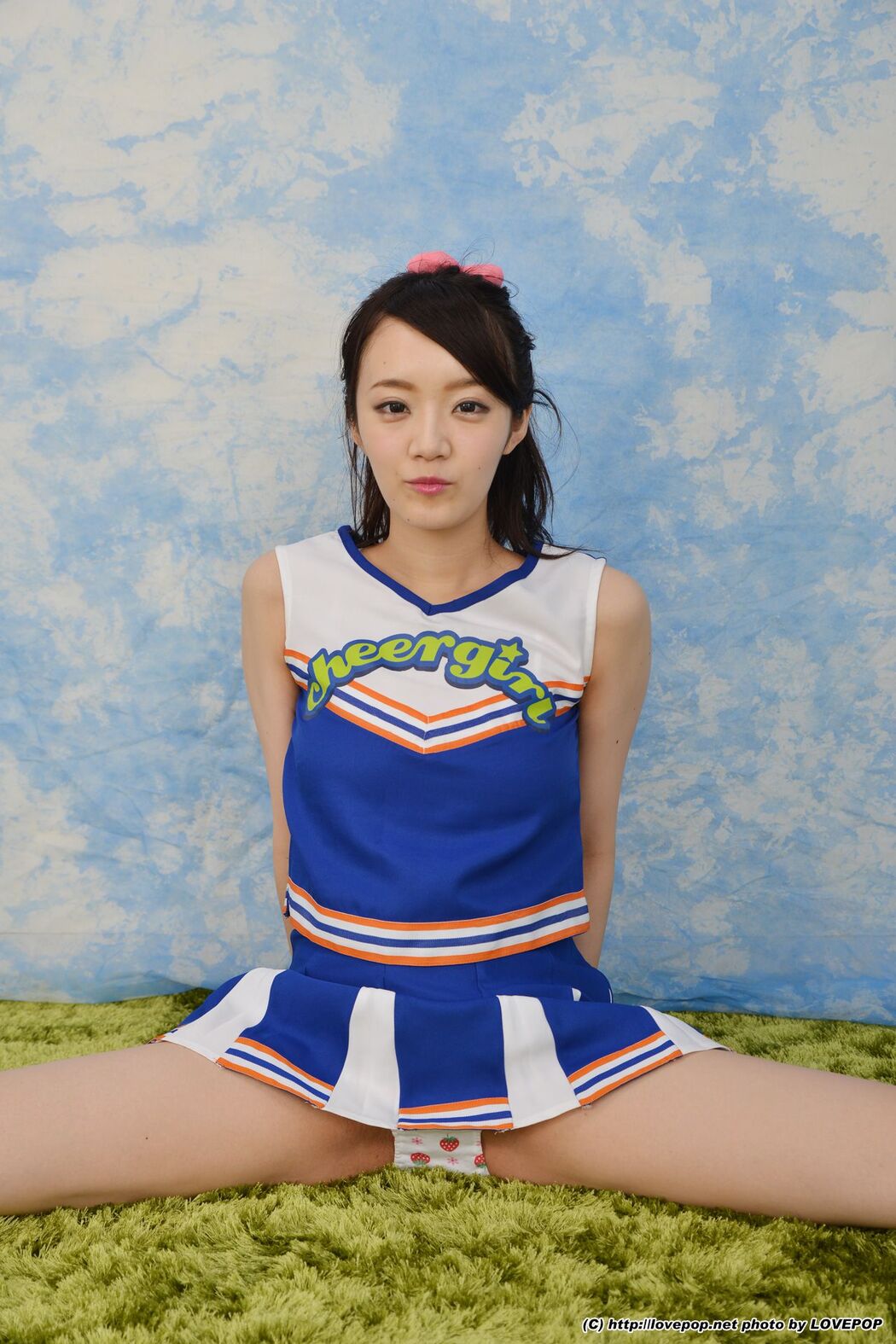 Nene Ozaki 尾崎ねね Cheerleader Beautiful Girl Set5 [LovePop]