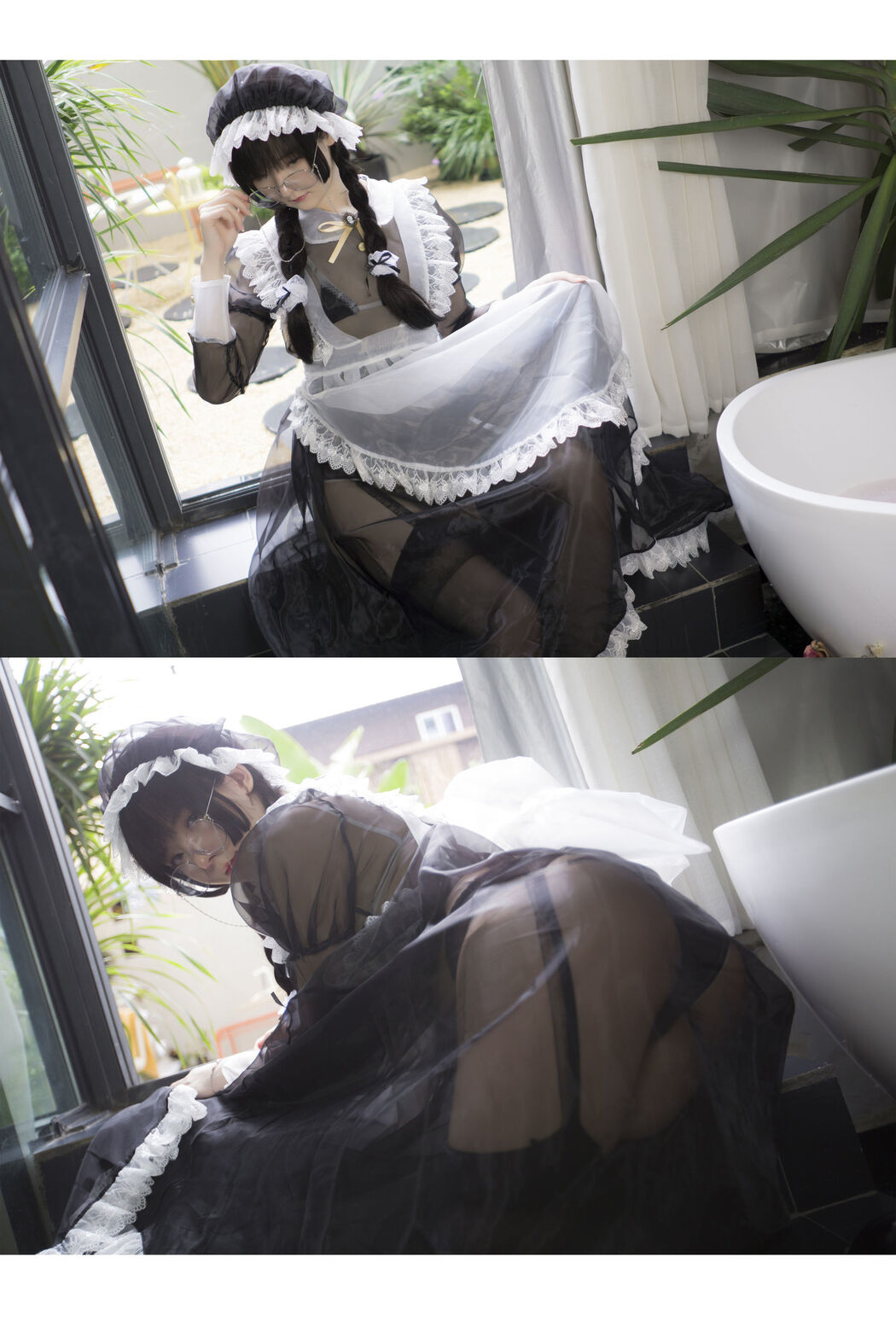 Sakura Ninomiya "Sakura's Love" Maid [Girlz-High]