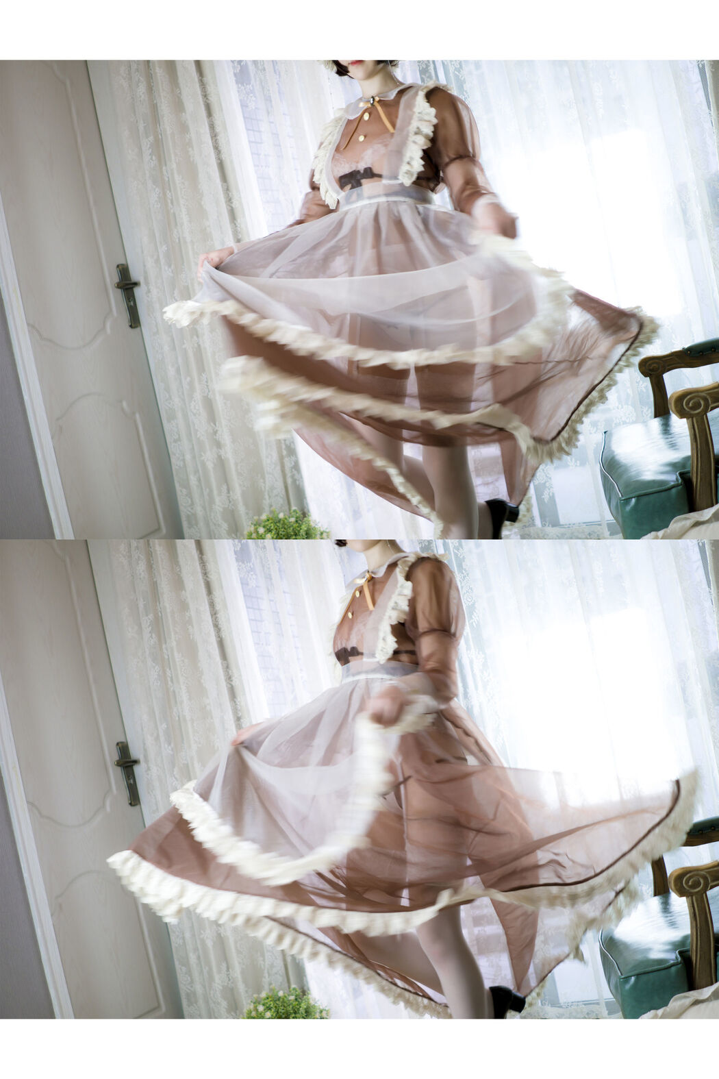 Sakura Ninomiya "Sakura's Love" Maid [Girlz-High]