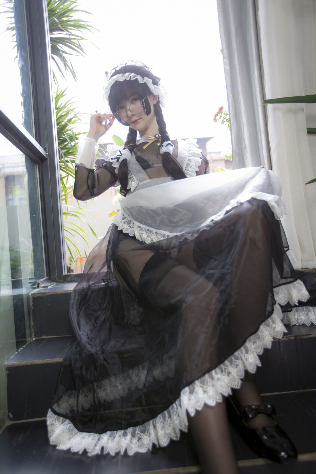 Sakura Ninomiya "Sakura's Love" Maid [Girlz-High]