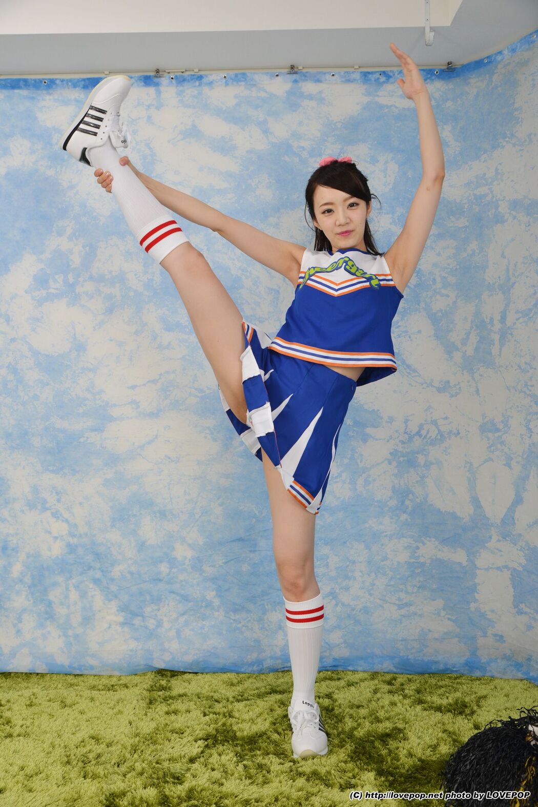 Nene Ozaki 尾崎ねね Cheerleader Beautiful Girl Set5 [LovePop]