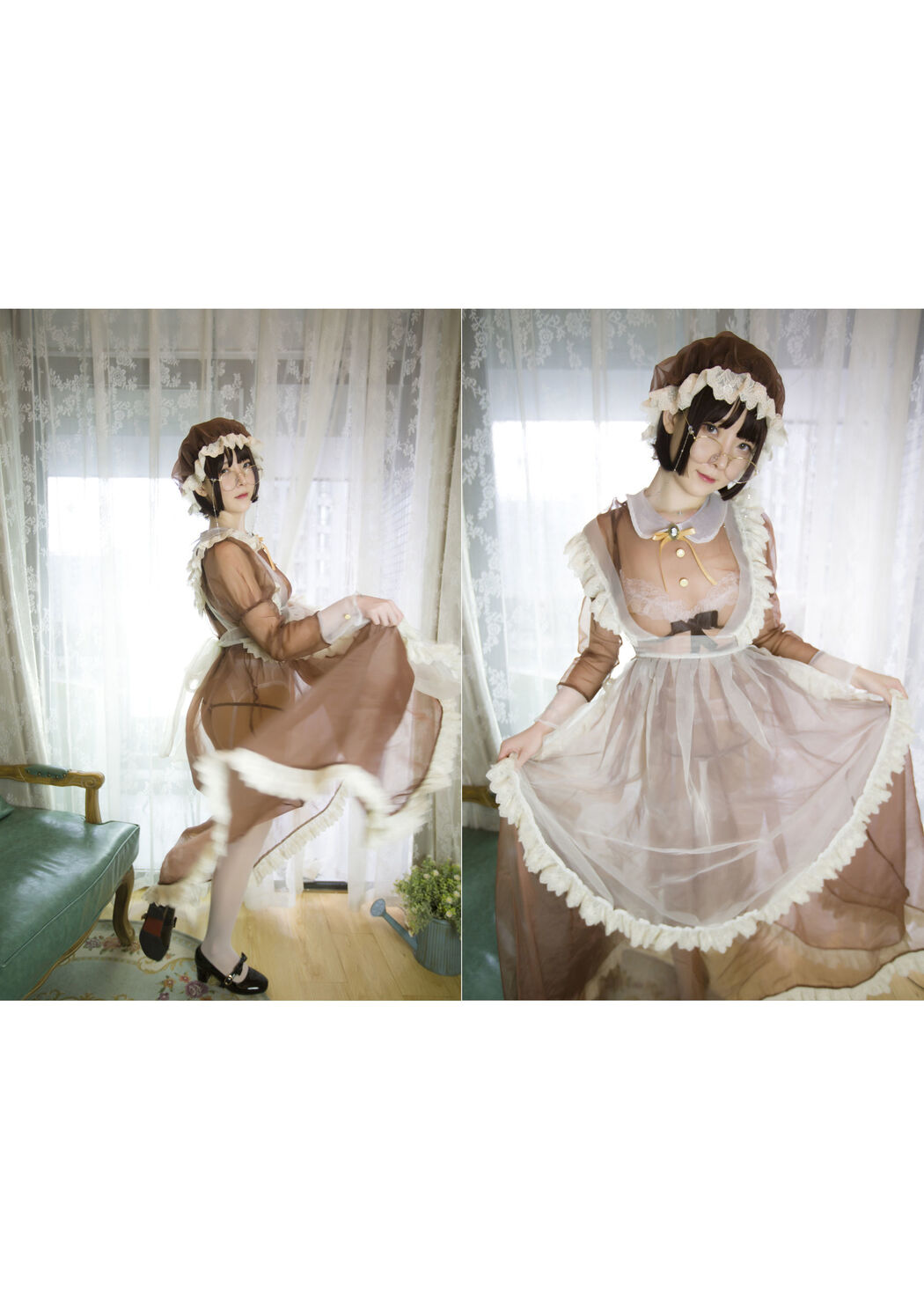 Sakura Ninomiya "Sakura's Love" Maid [Girlz-High]