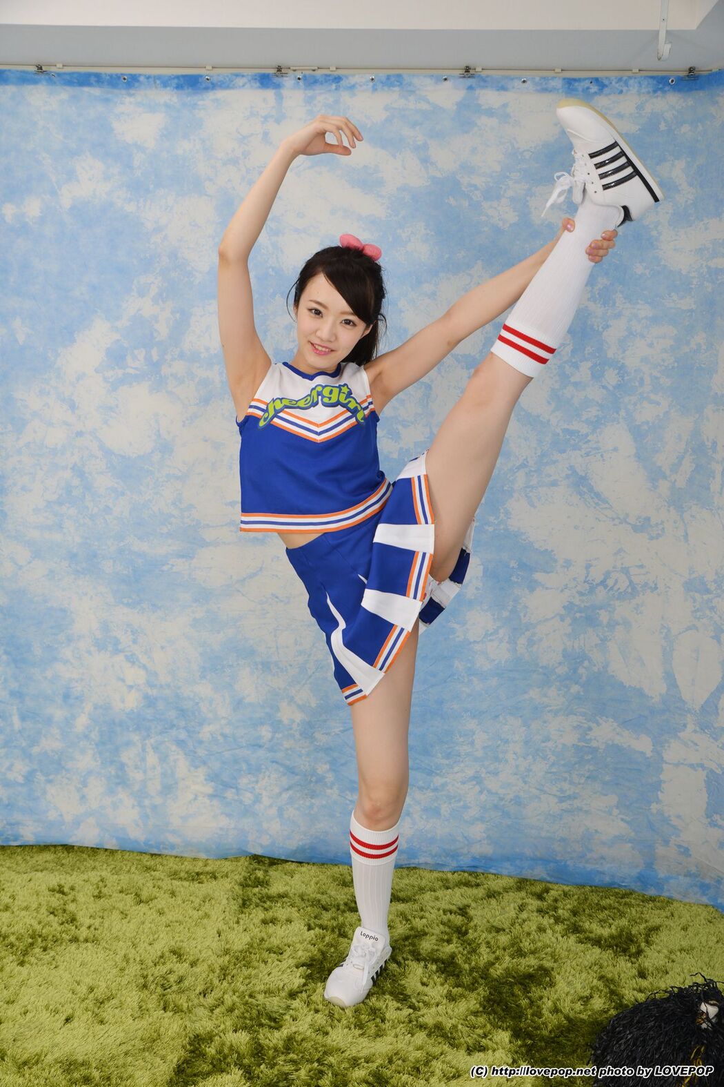 Nene Ozaki 尾崎ねね Cheerleader Beautiful Girl Set5 [LovePop]