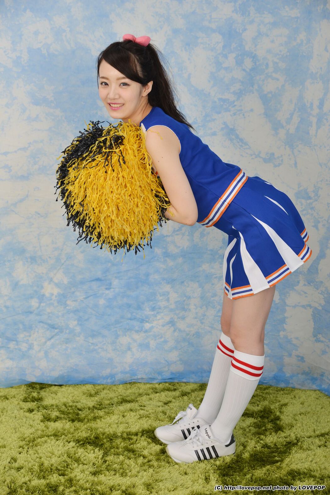 Nene Ozaki 尾崎ねね Cheerleader Beautiful Girl Set5 [LovePop]