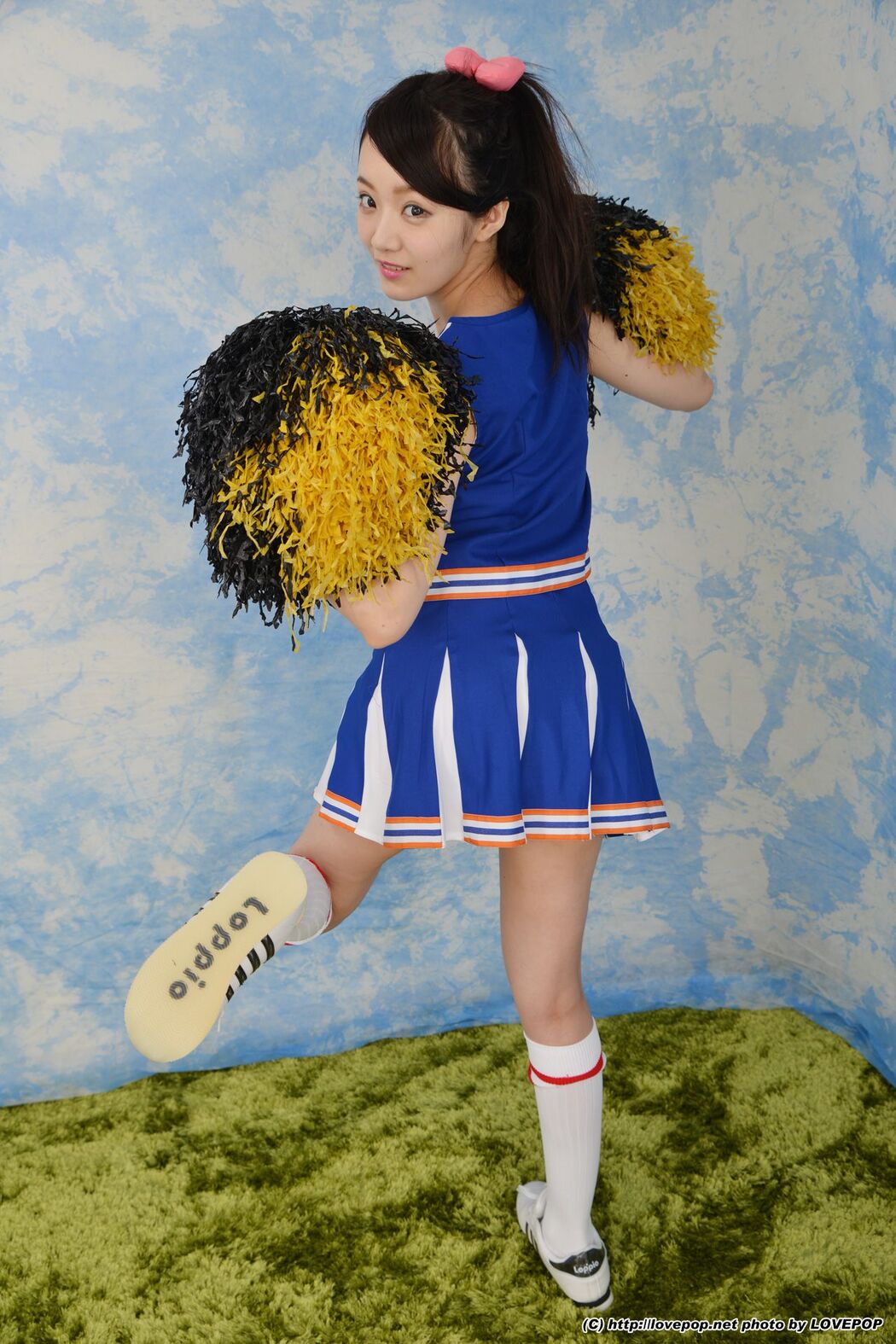 Nene Ozaki 尾崎ねね Cheerleader Beautiful Girl Set5 [LovePop]