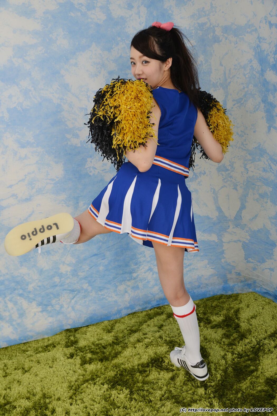 Nene Ozaki 尾崎ねね Cheerleader Beautiful Girl Set5 [LovePop]