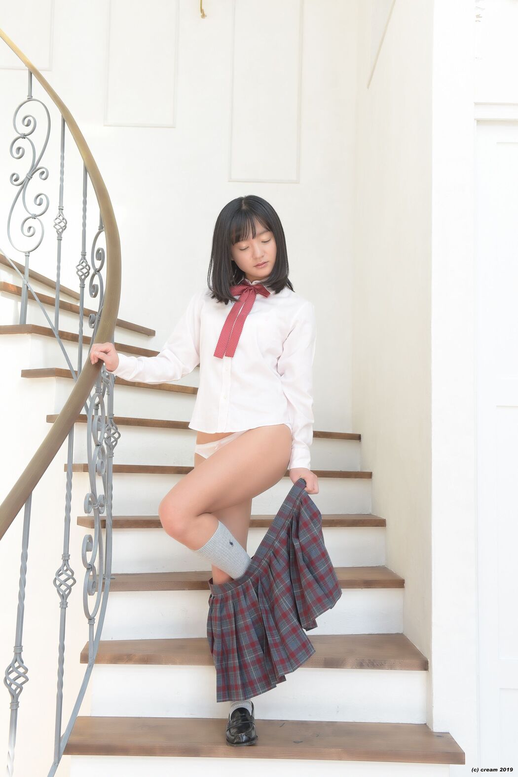 [LOVEPOP] Nishiaga Ayana "Ayana Stripes-(Cream)-PPV"