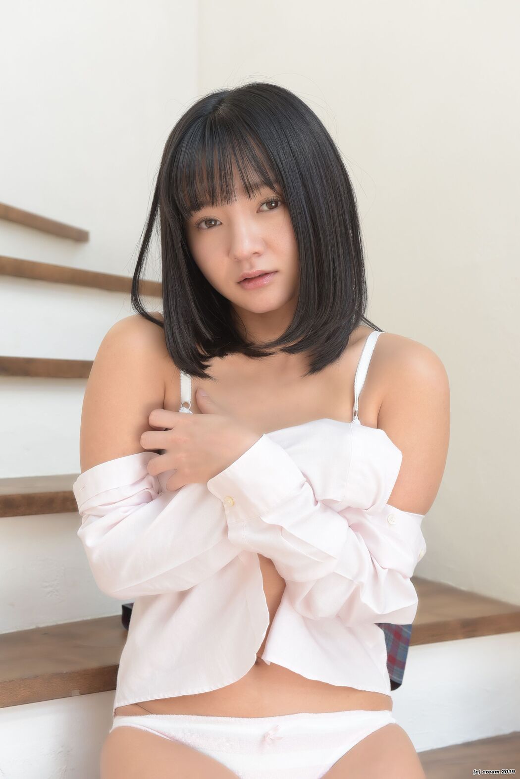 [LOVEPOP] Nishiaga Ayana "Ayana Stripes-(Cream)-PPV"